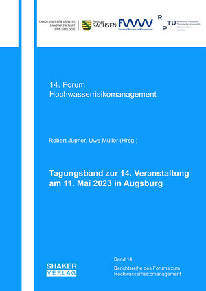 Buchcover Tagungsband zur 14. Veranstaltung am 11. Mai 2023 in Augsburg  | EAN 9783844090949 | ISBN 3-8440-9094-0 | ISBN 978-3-8440-9094-9