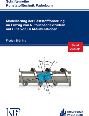 Buchcover Modellierung der Feststoffförderung im Einzug von Nutbuchsenextrudern mit Hilfe von DEM-Simulationen | Florian Brüning | EAN 9783844091816 | ISBN 3-8440-9181-5 | ISBN 978-3-8440-9181-6