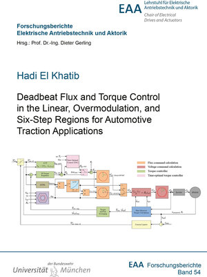 Buchcover Deadbeat Flux and Torque Control in the Linear, Overmodulation, and Six-Step Regions for Automotive Traction Applications | Hadi El Khatib | EAN 9783844093193 | ISBN 3-8440-9319-2 | ISBN 978-3-8440-9319-3