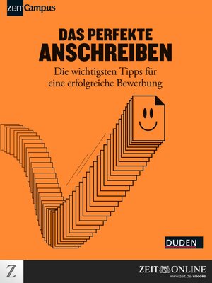 Buchcover Das perfekte Anschreiben | ZEIT ONLINE | EAN 9783844262407 | ISBN 3-8442-6240-7 | ISBN 978-3-8442-6240-7