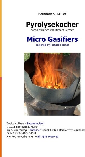 Buchcover Pyrolysekocher - Micro Gasifiers | Bernhard Müller | EAN 9783844265958 | ISBN 3-8442-6595-3 | ISBN 978-3-8442-6595-8