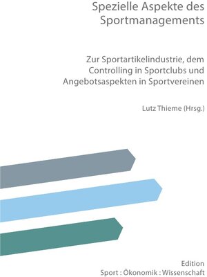 Buchcover Spezielle Aspekte des Sportmanagements  | EAN 9783844296372 | ISBN 3-8442-9637-9 | ISBN 978-3-8442-9637-2