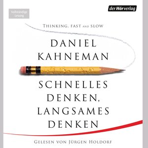 Buchcover Schnelles Denken, langsames Denken | Daniel Kahneman | EAN 9783844510553 | ISBN 3-8445-1055-9 | ISBN 978-3-8445-1055-3
