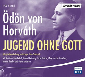 Buchcover Jugend ohne Gott | Ödön von Horváth | EAN 9783844515763 | ISBN 3-8445-1576-3 | ISBN 978-3-8445-1576-3