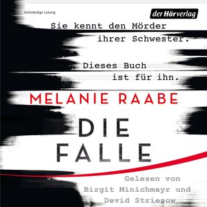 Buchcover Die Falle | Melanie Raabe | EAN 9783844518337 | ISBN 3-8445-1833-9 | ISBN 978-3-8445-1833-7