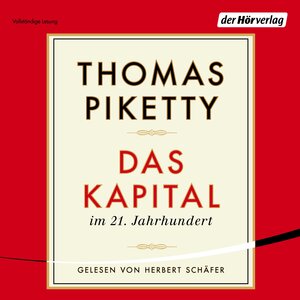 Buchcover Das Kapital im 21. Jahrhundert | Thomas Piketty | EAN 9783844518399 | ISBN 3-8445-1839-8 | ISBN 978-3-8445-1839-9