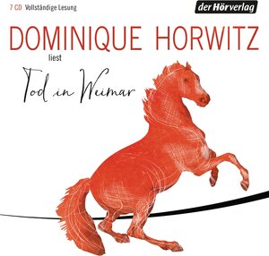 Buchcover Tod in Weimar | Dominique Horwitz | EAN 9783844519259 | ISBN 3-8445-1925-4 | ISBN 978-3-8445-1925-9