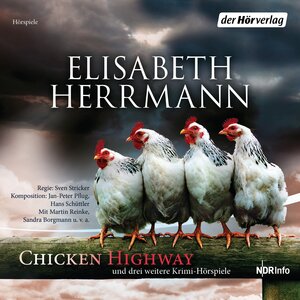 Buchcover CHICKEN HIGHWAY und drei weitere Krimi-Hörspiele | Elisabeth Herrmann | EAN 9783844522365 | ISBN 3-8445-2236-0 | ISBN 978-3-8445-2236-5