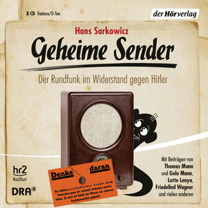 Buchcover Geheime Sender | Hans Sarkowicz | EAN 9783844523263 | ISBN 3-8445-2326-X | ISBN 978-3-8445-2326-3