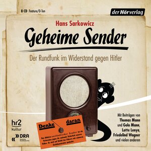 Buchcover Geheime Sender | Hans Sarkowicz | EAN 9783844524444 | ISBN 3-8445-2444-4 | ISBN 978-3-8445-2444-4