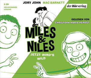 Buchcover Miles & Niles - Jetzt wird's wild | Jory John | EAN 9783844525519 | ISBN 3-8445-2551-3 | ISBN 978-3-8445-2551-9