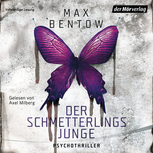 Buchcover Der Schmetterlingsjunge | Max Bentow | EAN 9783844529166 | ISBN 3-8445-2916-0 | ISBN 978-3-8445-2916-6