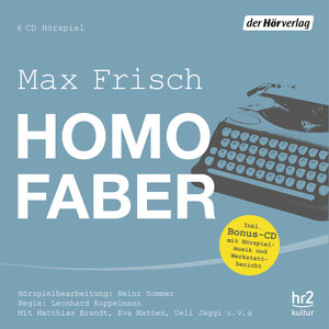 Buchcover Homo faber | Max Frisch | EAN 9783844529760 | ISBN 3-8445-2976-4 | ISBN 978-3-8445-2976-0