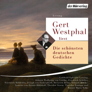 Buchcover Gert Westphal liest: Die schönsten deutschen Gedichte | Gotthold Ephraim Lessing | EAN 9783844535068 | ISBN 3-8445-3506-3 | ISBN 978-3-8445-3506-8