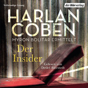 Buchcover Der Insider - Myron Bolitar ermittelt | Harlan Coben | EAN 9783844536850 | ISBN 3-8445-3685-X | ISBN 978-3-8445-3685-0