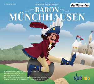 Buchcover Baron Münchhausen | Gottfried August Bürger | EAN 9783844537109 | ISBN 3-8445-3710-4 | ISBN 978-3-8445-3710-9