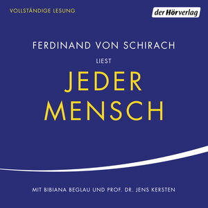 Buchcover Jeder Mensch | Ferdinand von Schirach | EAN 9783844542127 | ISBN 3-8445-4212-4 | ISBN 978-3-8445-4212-7