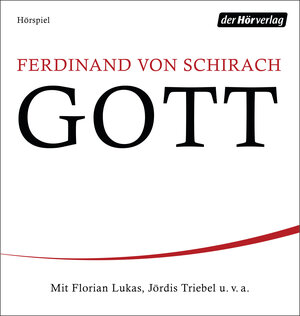 Buchcover GOTT | Ferdinand von Schirach | EAN 9783844543001 | ISBN 3-8445-4300-7 | ISBN 978-3-8445-4300-1