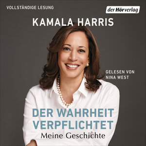 Buchcover Der Wahrheit verpflichtet | Kamala Harris | EAN 9783844543179 | ISBN 3-8445-4317-1 | ISBN 978-3-8445-4317-9