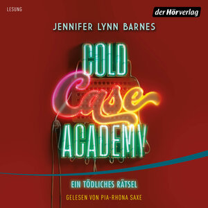 Buchcover Cold Case Academy – Ein tödliches Rätsel | Jennifer Lynn Barnes | EAN 9783844549492 | ISBN 3-8445-4949-8 | ISBN 978-3-8445-4949-2