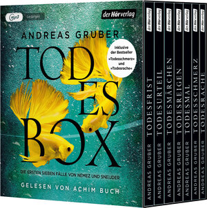 Buchcover Todes-Box. Die ersten sieben Fälle von Nemez und Sneijder | Andreas Gruber | EAN 9783844549911 | ISBN 3-8445-4991-9 | ISBN 978-3-8445-4991-1