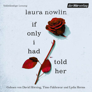 Buchcover If only I had told her | Laura Nowlin | EAN 9783844550436 | ISBN 3-8445-5043-7 | ISBN 978-3-8445-5043-6