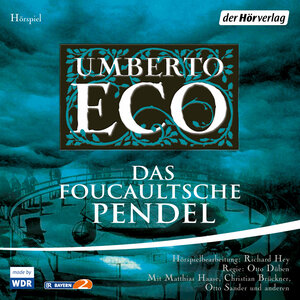 Buchcover Das Foucaultsche Pendel | Umberto Eco | EAN 9783844551266 | ISBN 3-8445-5126-3 | ISBN 978-3-8445-5126-6