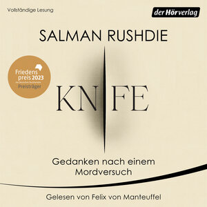 Buchcover Knife | Salman Rushdie | EAN 9783844551518 | ISBN 3-8445-5151-4 | ISBN 978-3-8445-5151-8