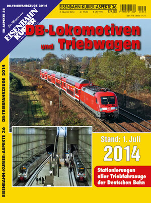 Buchcover DB-Lokomotiven und Triebwagen 2014  | EAN 9783844619157 | ISBN 3-8446-1915-1 | ISBN 978-3-8446-1915-7