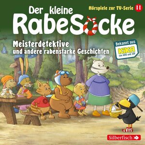 Buchcover Meisterdetektive, Der Pechvogel, Frau Dachs hat Geburtstag (Der kleine Rabe Socke - Hörspiele zur TV Serie 11) | Katja Grübel | EAN 9783844916799 | ISBN 3-8449-1679-2 | ISBN 978-3-8449-1679-9