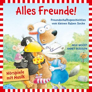 Buchcover Alles Freunde! (Der kleine Rabe Socke) | Nele Moost | EAN 9783844935431 | ISBN 3-8449-3543-6 | ISBN 978-3-8449-3543-1