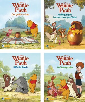 Buchcover Nelson Mini-Bücher: Disney Winnie Puuh 1-4  | EAN 9783845100159 | ISBN 3-8451-0015-X | ISBN 978-3-8451-0015-9