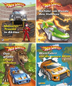 Buchcover Nelson Mini-Bücher: Hot Wheels 1-4  | EAN 9783845111889 | ISBN 3-8451-1188-7 | ISBN 978-3-8451-1188-9