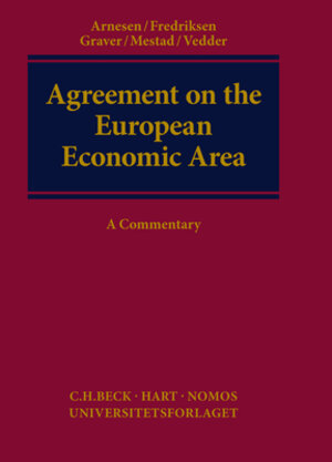 Buchcover Agreement on the European Economic Area  | EAN 9783845275796 | ISBN 3-8452-7579-0 | ISBN 978-3-8452-7579-6