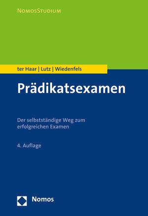 Buchcover Prädikatsexamen | Philipp ter Haar | EAN 9783845280790 | ISBN 3-8452-8079-4 | ISBN 978-3-8452-8079-0