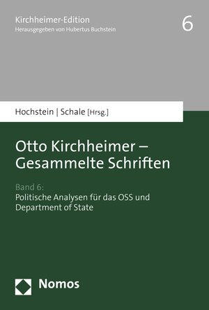 Buchcover Otto Kirchheimer - Gesammelte Schriften  | EAN 9783845290027 | ISBN 3-8452-9002-1 | ISBN 978-3-8452-9002-7