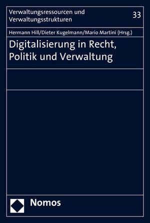 Buchcover Digitalisierung in Recht, Politik und Verwaltung  | EAN 9783845290126 | ISBN 3-8452-9012-9 | ISBN 978-3-8452-9012-6