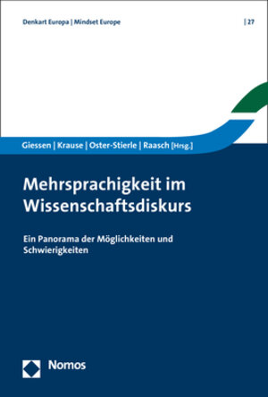 Buchcover Mehrsprachigkeit im Wissenschaftsdiskurs  | EAN 9783845290218 | ISBN 3-8452-9021-8 | ISBN 978-3-8452-9021-8