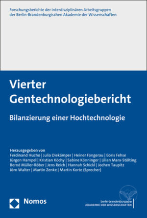 Buchcover Vierter Gentechnologiebericht  | EAN 9783845293790 | ISBN 3-8452-9379-9 | ISBN 978-3-8452-9379-0