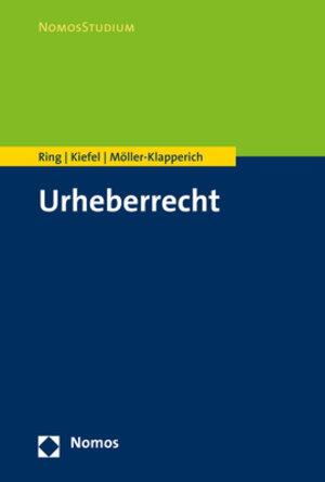 Buchcover Urheberrecht | Gerhard Ring | EAN 9783845295374 | ISBN 3-8452-9537-6 | ISBN 978-3-8452-9537-4
