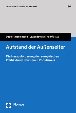 Buchcover Aufstand der Außenseiter  | EAN 9783845297996 | ISBN 3-8452-9799-9 | ISBN 978-3-8452-9799-6