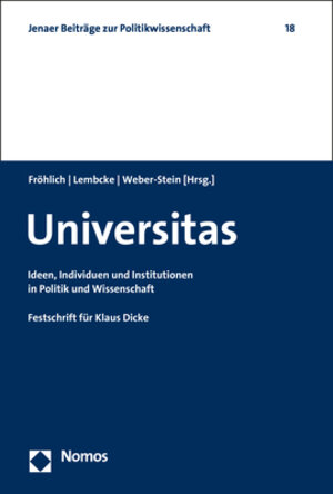 Buchcover Universitas  | EAN 9783845299822 | ISBN 3-8452-9982-7 | ISBN 978-3-8452-9982-2