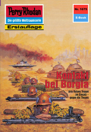 Buchcover Perry Rhodan 1675: Kontakt bei Borgia (Heftroman) | Peter Griese | EAN 9783845316741 | ISBN 3-8453-1674-8 | ISBN 978-3-8453-1674-1