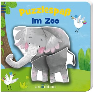 Buchcover Puzzlespaß - Im Zoo | EAN 9783845800301 | ISBN 3-8458-0030-5 | ISBN 978-3-8458-0030-1