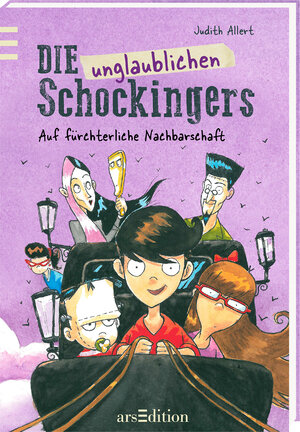 Buchcover Die unglaublichen Schockingers - Auf fürchterliche Nachbarschaft | Judith Allert | EAN 9783845808444 | ISBN 3-8458-0844-6 | ISBN 978-3-8458-0844-4