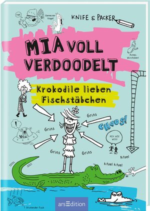 Buchcover Mia voll verdoodelt - Krokodile lieben Fischstäbchen | Jem Packer | EAN 9783845815626 | ISBN 3-8458-1562-0 | ISBN 978-3-8458-1562-6