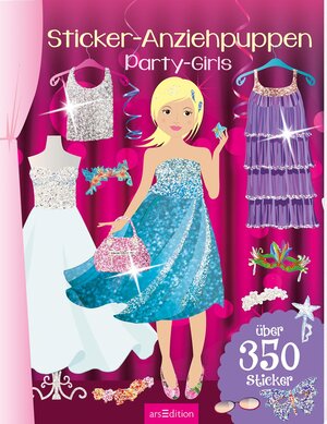 Buchcover Sticker-Anziehpuppen – Party-Girls  | EAN 9783845816562 | ISBN 3-8458-1656-2 | ISBN 978-3-8458-1656-2