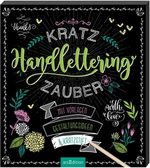 Buchcover Kratzzauber Handlettering  | EAN 9783845828725 | ISBN 3-8458-2872-2 | ISBN 978-3-8458-2872-5