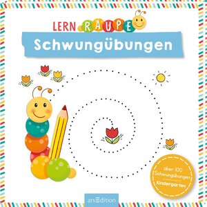 Buchcover Lernraupe – Schwungübungen  | EAN 9783845834801 | ISBN 3-8458-3480-3 | ISBN 978-3-8458-3480-1