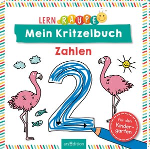 Buchcover Lernraupe – Mein Kritzelbuch Zahlen  | EAN 9783845840451 | ISBN 3-8458-4045-5 | ISBN 978-3-8458-4045-1